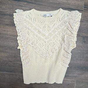 Zara knit top